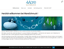 Tablet Screenshot of mareschmuck.com
